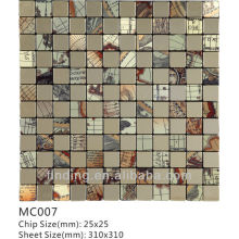 MC007 Selbstklebende AKP-Mosaik aus Aluminium composite Panel keramische Wandfliese